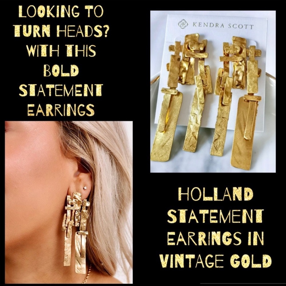 🔥🔥🔥ONE ITEM DEAL OF THE DAY KENDRA SCOTT Authentic Earrings Reduced Buy Now - Picture 3 of 10